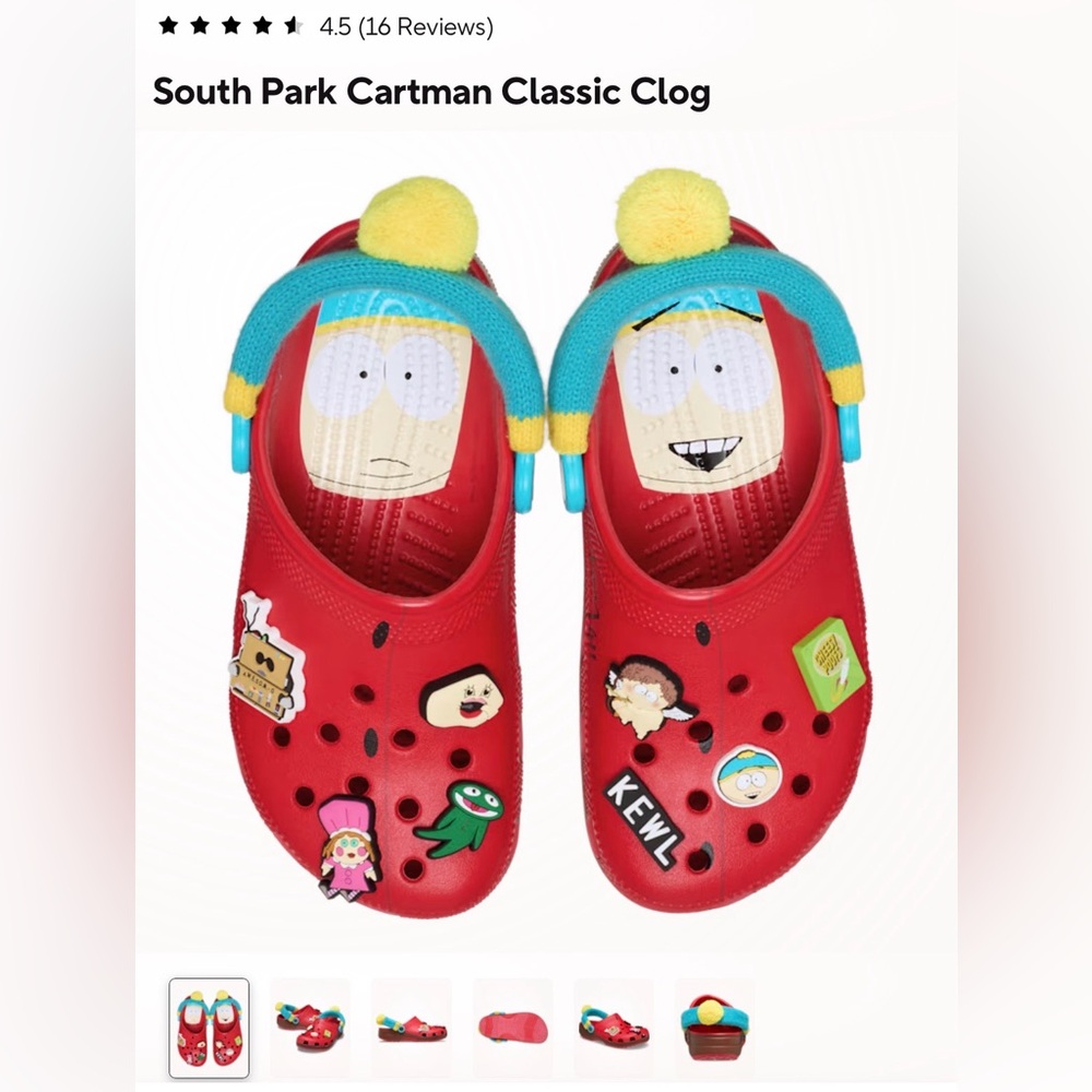 South Park Cartman Classic Clog Size M12